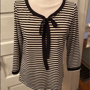 Pullover Top with Tie